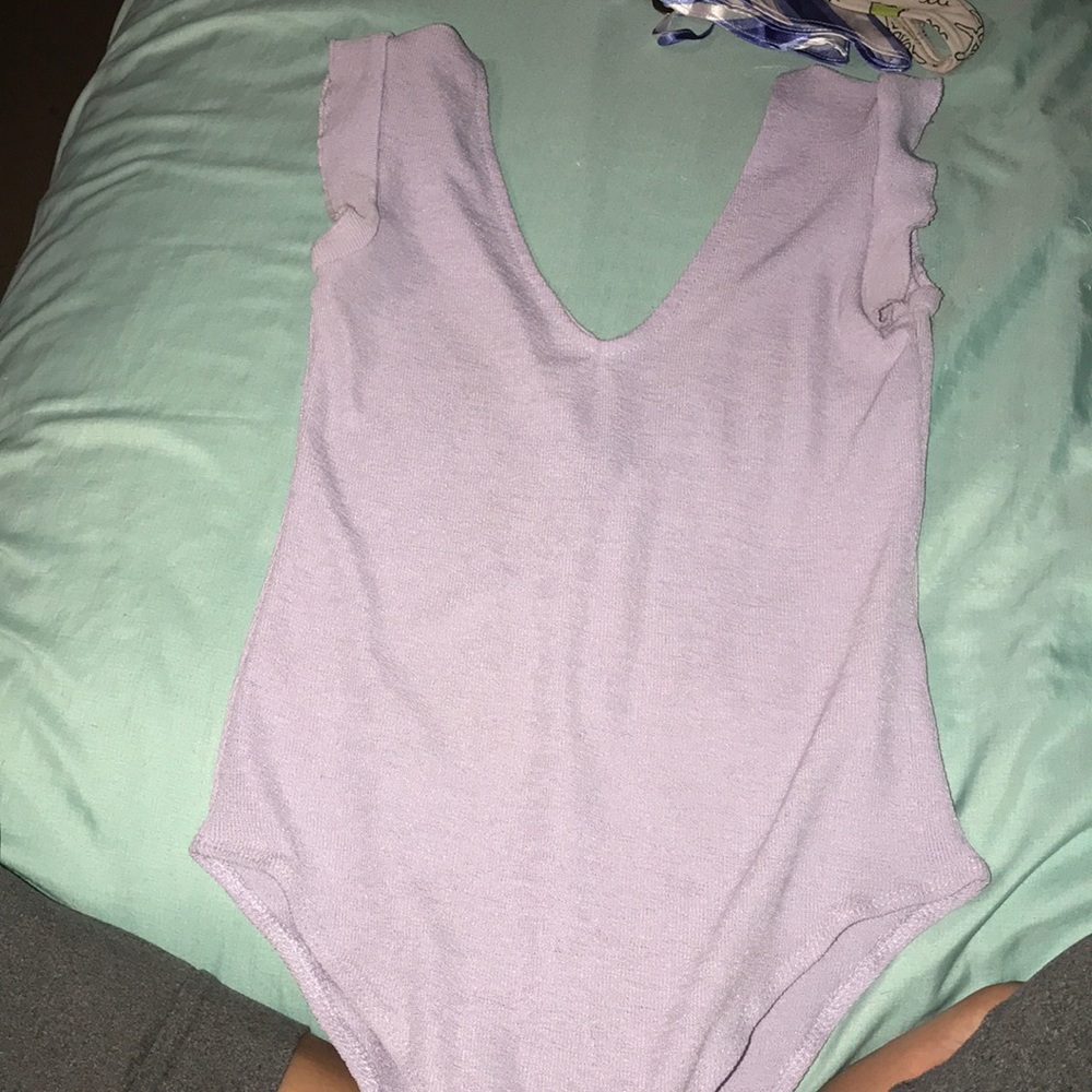 lavender bodysuit